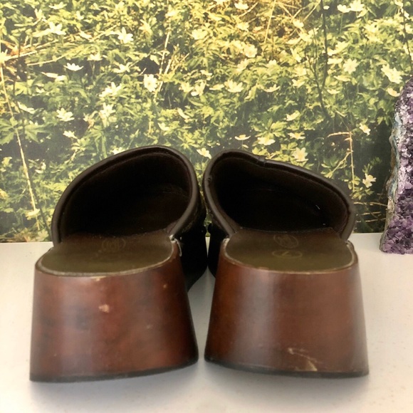 VTG Snowflake Knit Clogs - Picture 4 of 5